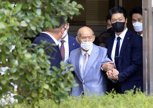 ▲ 최근의 전두환 전대통령.