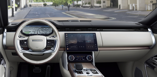 ▲ 올 뉴 레인지로버의 내부 모습. ⓒ재규어랜드로버코리아