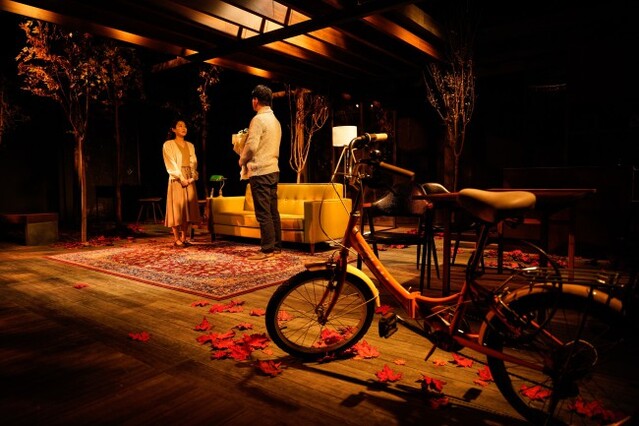 ▲ 연극 '붉은 낙엽' 공연 장면.ⓒ서울연극협회