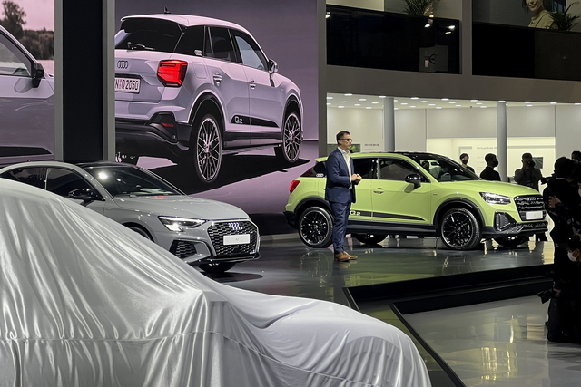 ▲ 제프 매너링 아우디코리아 대표가 발표하는 모습. ⓒ김재홍 기자