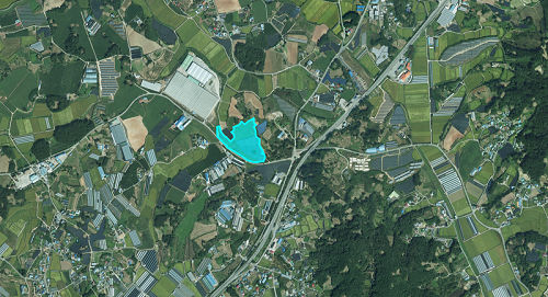 ▲ 스마트농업 복합단지 위치도.ⓒ논산시