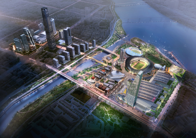 ▲ 잠실 MICE 조감도 ⓒ무역협회