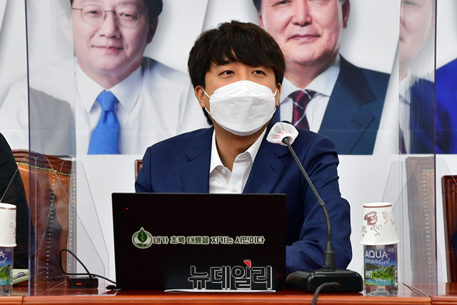 ▲ 이준석 국민의힘 대표. ⓒ이종현 기자