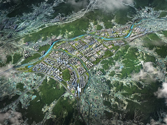 ▲ 남양주왕숙 공공주택지구 조감도.ⓒLH