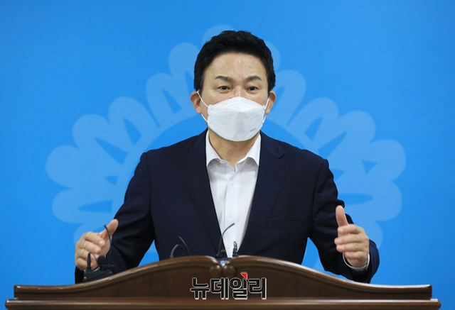 ▲ 원희룡 국민의힘 중앙선대위 정책총괄본부장이 