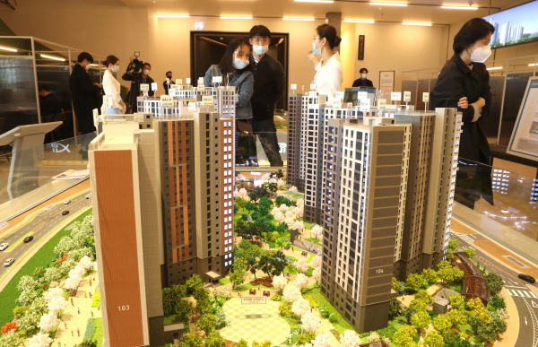 ▲ 수도권의 한 모델하우스 모습.ⓒ연합뉴스