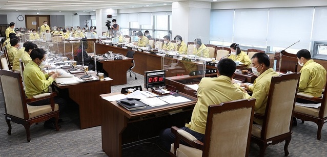 ▲ 충남도의회 예결위 심사 장면.ⓒ충남도의회