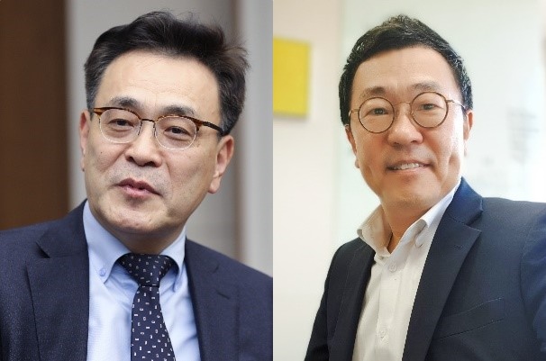 ▲ ⓒ왼쪽부터 이 현 키움증권 신임 부회장, 황현순 대표이사 내정자