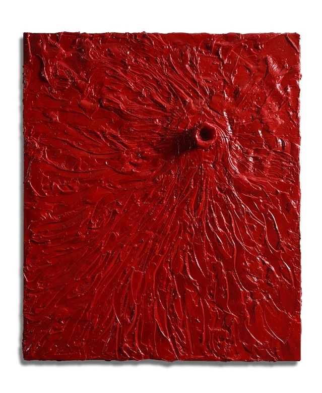 ▲ Piece of Hope #64, 96x80cm, Mixed media on canvas, 2021. ⓒ솔비 / 엠에이피크루