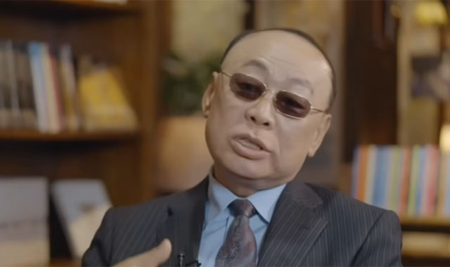 ▲ 지난 10월 영국 BBC와 인터뷰 당시 김국성 씨. ⓒ英BBC 보도화면 캡쳐.