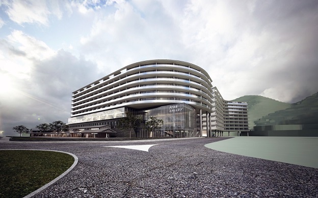 ▲ 신시도호텔 조감도.ⓒ새만금개발청