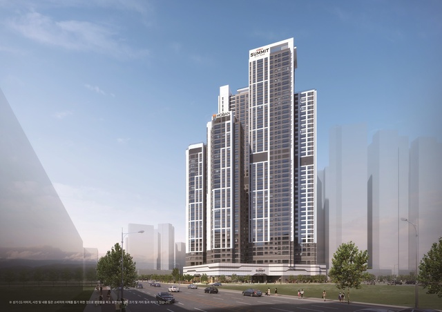 ▲ 대구 호반써밋 하이브파크 투시도 주경.ⓒ호반건설