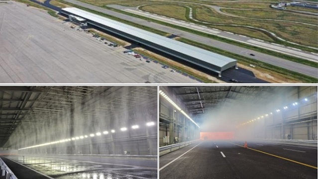 ▲ 기상재현설비 내외부 조감도.ⓒ국토부