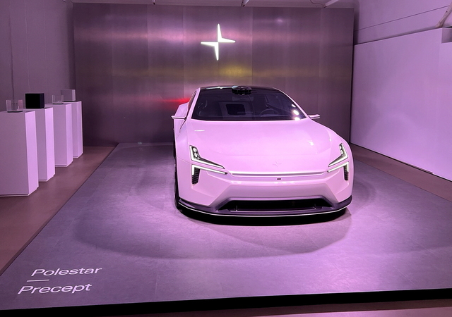 ▲ 이날 공개된 폴스타 프리셉트카 ⓒ김재홍 기자