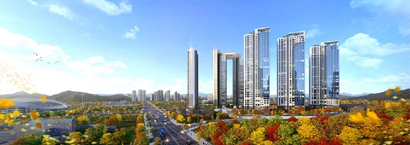 ▲ 고잔연립3구역 힐스테이트 라치엘로 투시도. ⓒ 현대건설