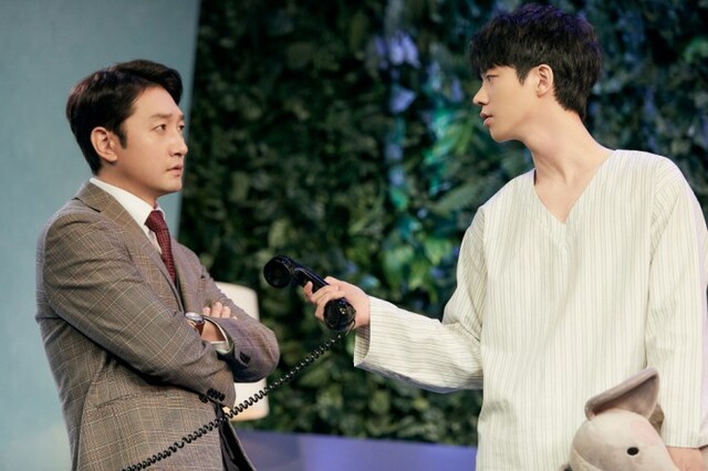 ▲ 연극 '엘리펀트 송' 공연 장면.ⓒ나인스토리