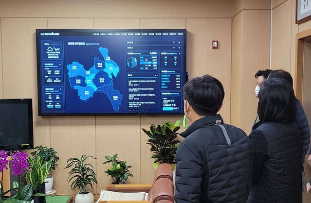 ▲ 논산시가 읍·면·동 맞춤형 공공스마트시스템 구축사업 마쳤다.ⓒ논산시