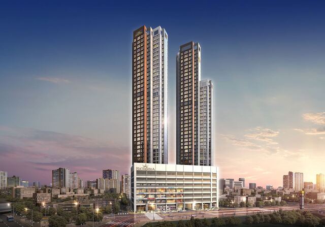 ▲ '칠성3 가로주택정비사업' 조감도. ⓒ금호건설