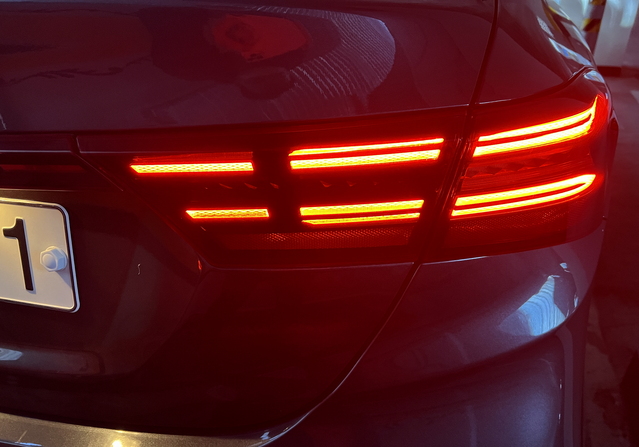 ▲ 리어 램프 등 전반적으로 세련된 느낌이 가미됐다. ⓒ김재홍 기자