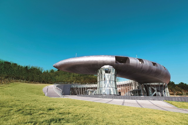 ▲ 한국원자력환경공단 홍보관 코라디움 전경.ⓒ원자력환경공단