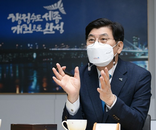 ▲ 이춘희 세종시장.ⓒ세종시