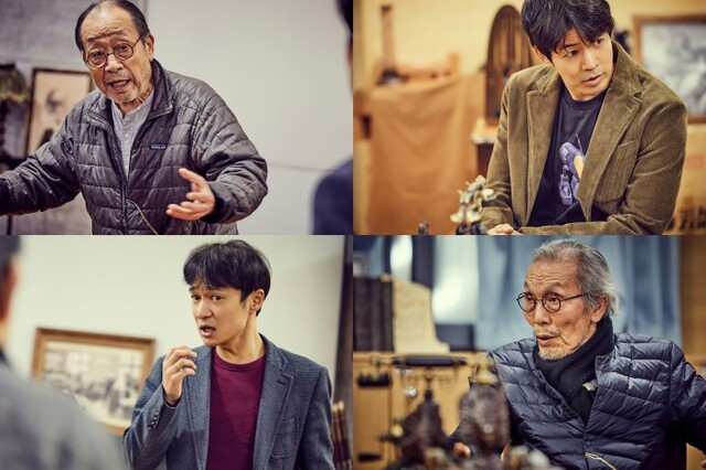 ▲ 연극 '라스트 세션' 연습 현장.ⓒ파크컴퍼니