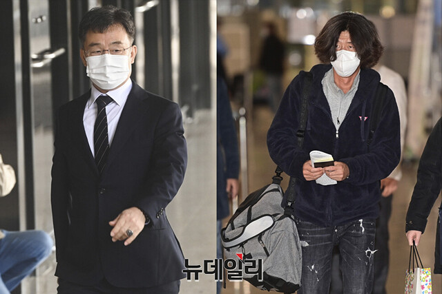 ▲ 화천대유자산관리 대주주 김만배(왼쪽)씨와 남욱 변호사. ⓒ뉴데일리 DB