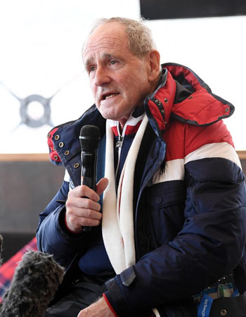 ▲ 2018년 2월 평창동계올림픽 당시 미국정부 대표단으로 온 제임스 리시 상원의원. ⓒ뉴시스. 무단전재 및 재배포 금지.