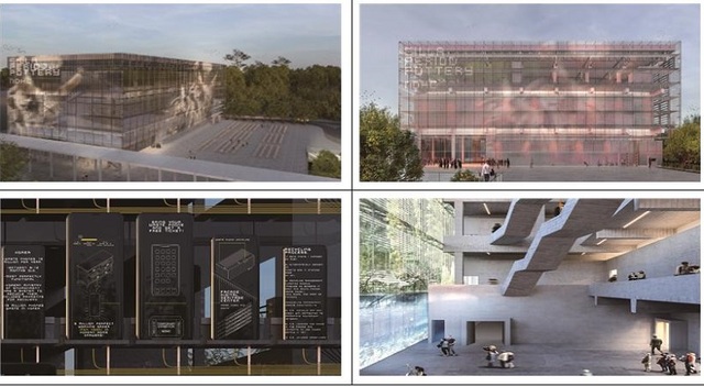 ▲ ㈜한종률도시건축건축사사무소와  GilBartolome Architects(스페인) 공동으로 출품한 당선작.ⓒ행복청