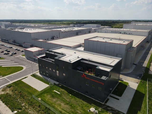 헝가리 코마롬 소재 SK이노베이션 전기차 배터리 유럽 제2공장. ⓒSK이노베이션