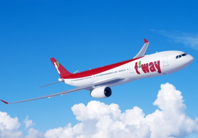 ▲ 티웨이항공 여객기 ⓒ 티웨이항공