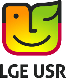 ▲ LG전자노동조합 로고 및 USR 로고 이미지. ⓒLG전자