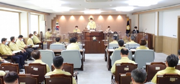 ▲ 대전 대덕구의회 본회의장.ⓒ대전 대덕구의회