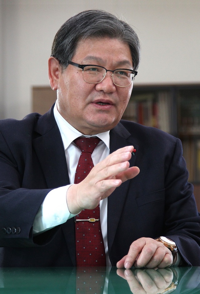 ▲ 김수갑 충북대학교 총장.ⓒ충북대학교