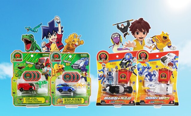 ▲ 요괴메카드·공룡메카드 글로벌 베스트 패키지.ⓒ초이락컨텐츠컴퍼니