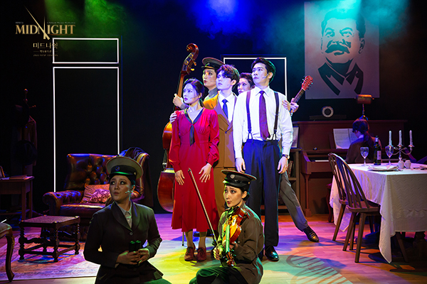 ▲ 2022 뮤지컬 '미드나잇:액터뮤지션' 공연 장면.ⓒ모먼트메이커