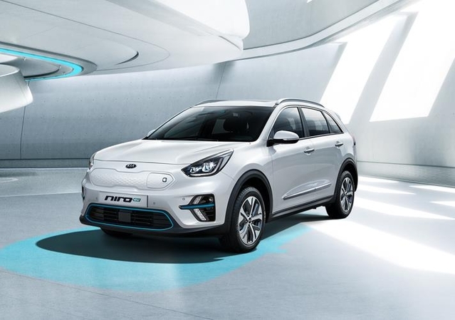 ▲ 니로 EV 모습. ⓒ기아