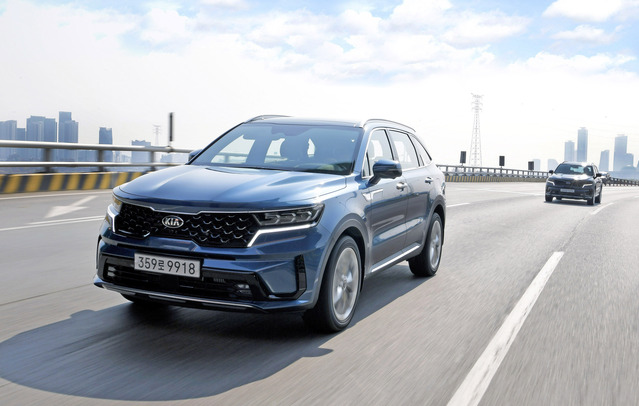 ▲ 1월 내수에서 가장 많이 팔린 쏘렌토 모습 ⓒ기아