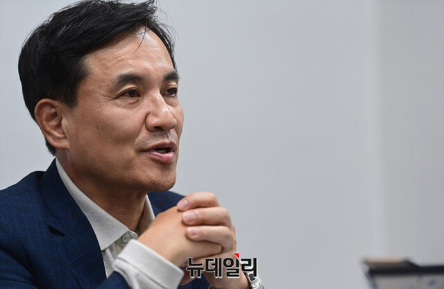 ▲ 김진태 국민의힘 이재명비리 국민검증특별위원장. ⓒ정상윤 기자