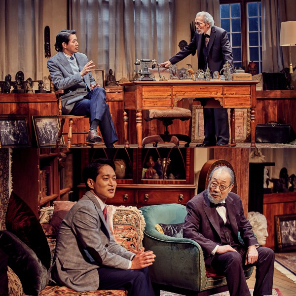 ▲ 연극 '라스트 세션' 공연 장면.ⓒ파크컴퍼니