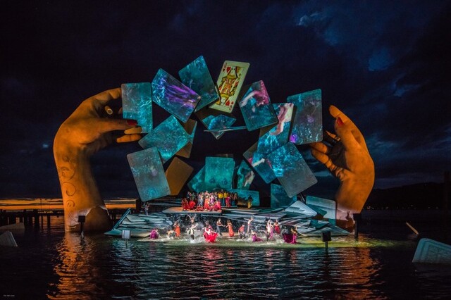 ▲ 2017 브레겐츠 페스티벌 '조르주 비제-카르멘'.ⓒRalph Larmann