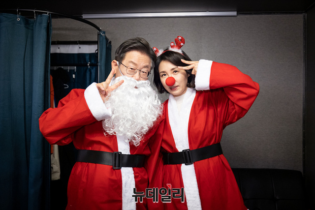 ▲ 이재명 더불어민주당 대통령 후보와 부인 김혜경씨. ⓒ뉴데일리DB