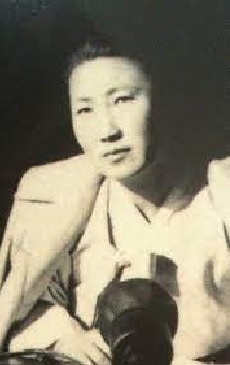 ▲ '국군을 죽어 말한다'의 시인 모윤숙.