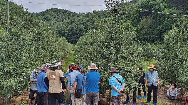 ▲ 지난해 제11기 봉화농민사관학교 교육 현장.ⓒ봉화군