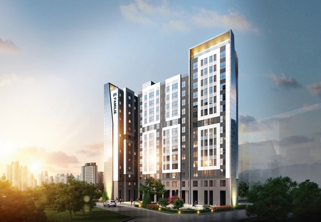 ▲ '정안맨션6차 소규모 재건축 사업' 투시도. ⓒ신동아건설