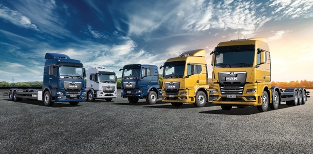 ▲ 만트럭버스코리아가 '뉴 MAN TGS' 모델 라인업을 14일 공개했다. ⓒ만트럭버스코리아