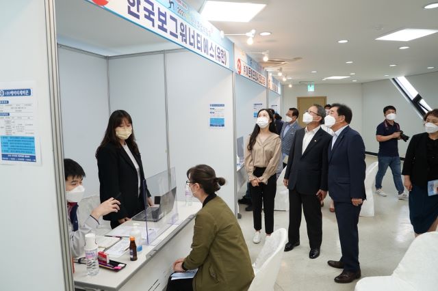 ▲ 진천군 취업박람회.ⓒ진천군