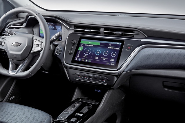 ▲ 볼트EUV 실내 모습. ⓒ한국지엠