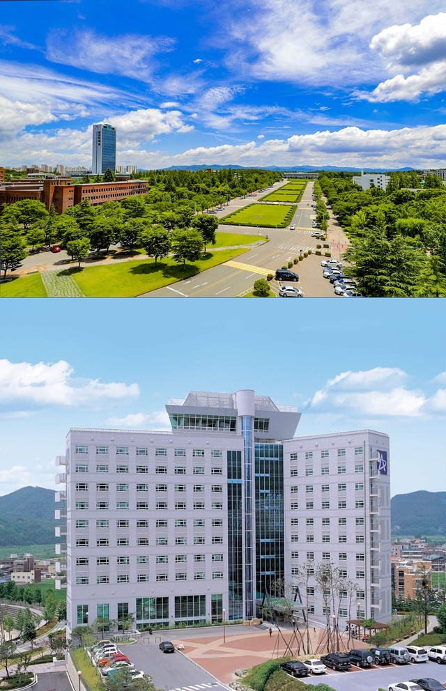 ▲ 경상북도는 올해 지역산업 연계형 대학 특성화학과 혁신지원 공모사업에 영남대학교, 안동대학교 총 2개 대학교가 최종 선정됐다고 밝혔다.(위쪽부터 영남대, 안동대).ⓒ경북도