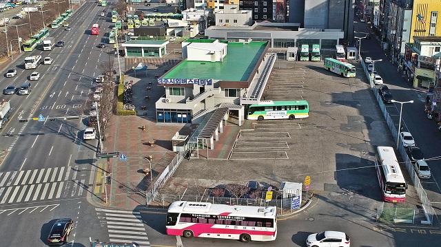 ▲ 경주시외버스터미널 전경.ⓒ경주시